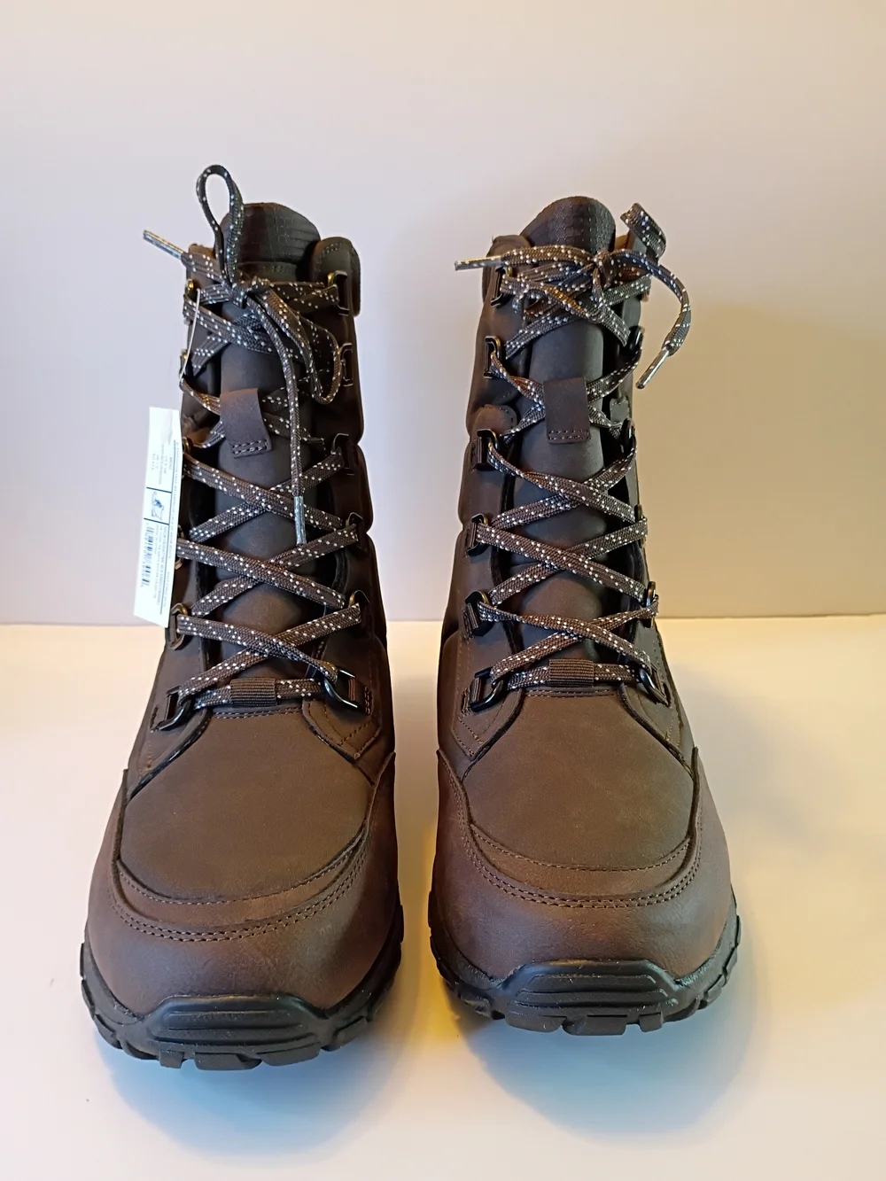 Lands' End Men's Brown Insulated Lace-Up Winter Boots - Picture 4 of 7